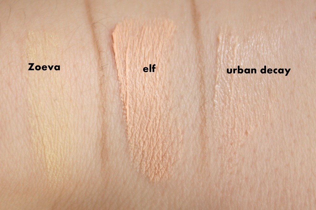 Lidschattenbases Swatch