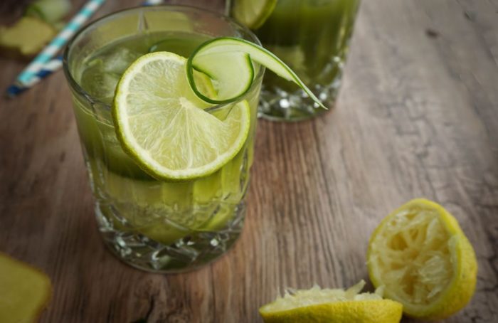 Matcha Mule Cocktail Rezept mit Spicy Ginger